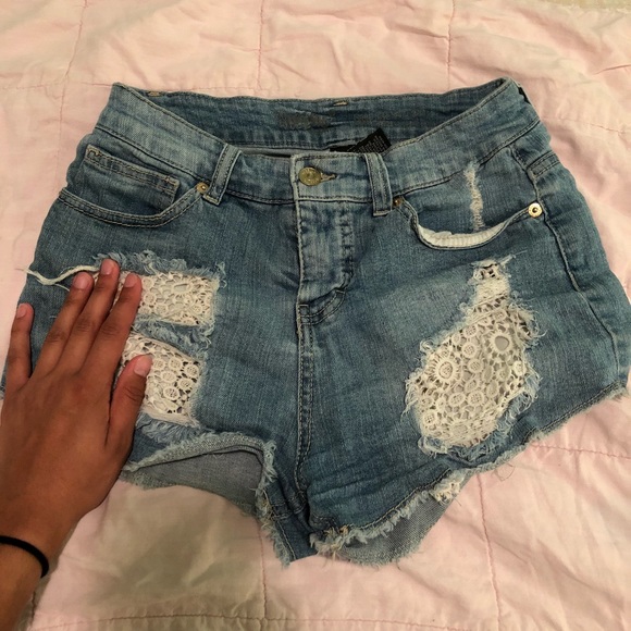 Jean Shorts - Picture 1 of 2